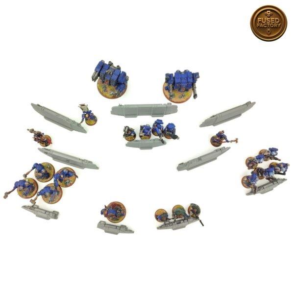 Fortified Barricade Walls 10 Piece Scenery Set For Wargaming - Image 7