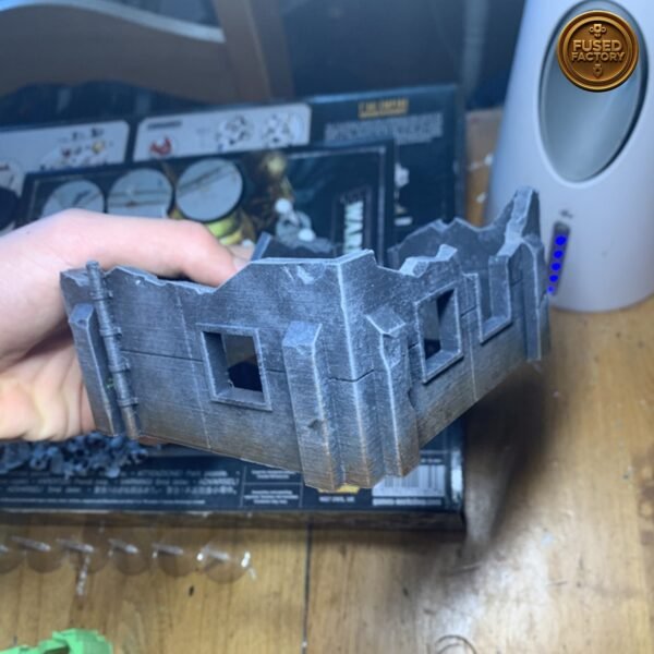 City Ruins 6 Piece Buildings & Walls Set For Wargaming - Image 3