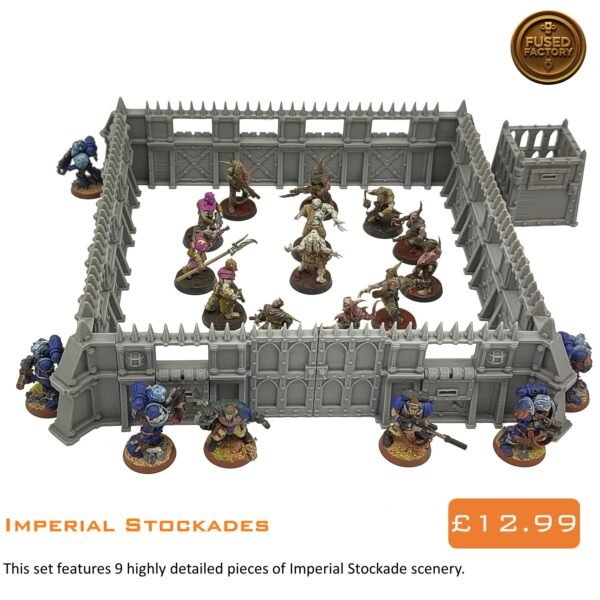 Imperial Defence Line Stockades For Warhammer 40,000