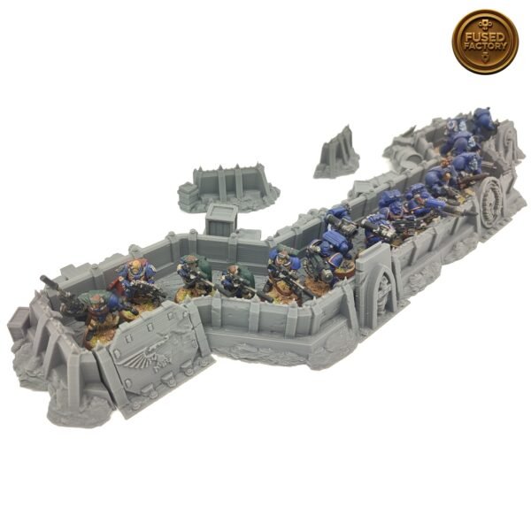 Imperial Defence Line Trench For Warhammer 40,000 - Image 2