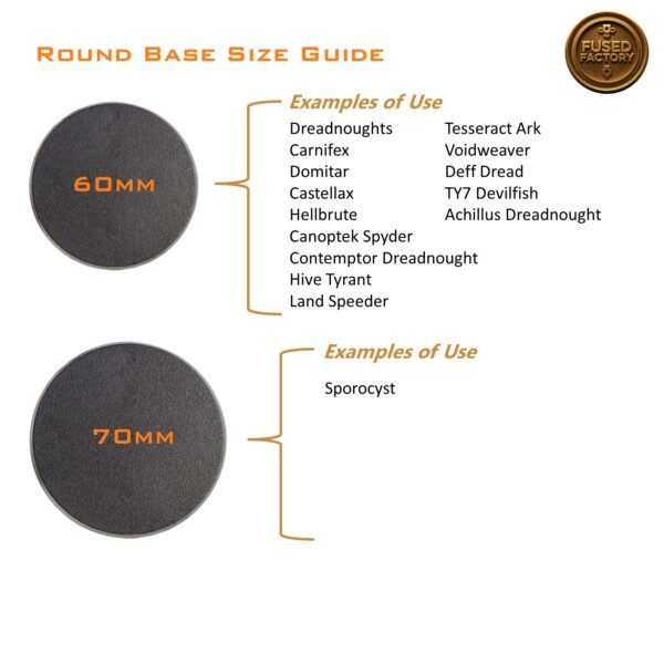 32mm Round Bases City Ruins For Warhammer 40K, Age of Sigmar Wargaming - Image 10