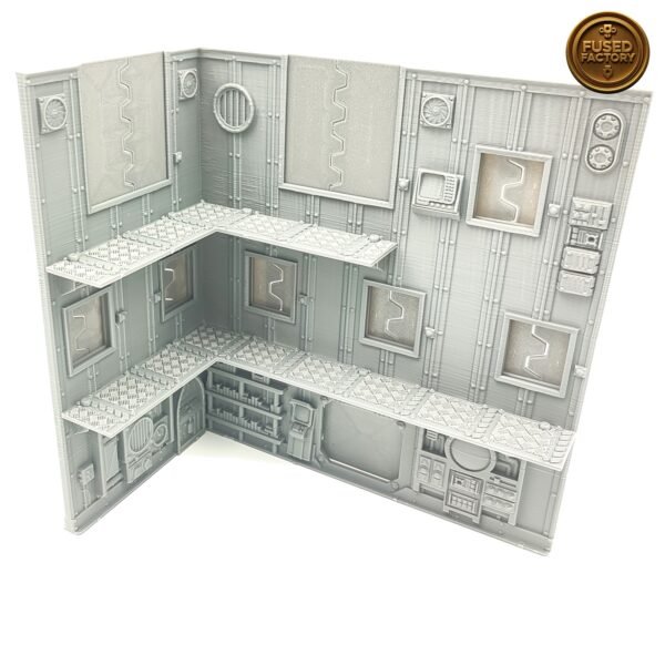 WTC Tournament Terrain 3 Storey Large Walls For Warhammer 40,000 - Image 5