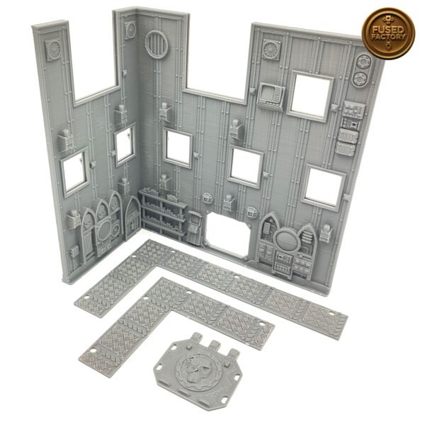 WTC Tournament Terrain 3 Storey Large Walls For Warhammer 40,000 - Image 7