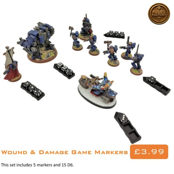 Wound & Damage Game Markers