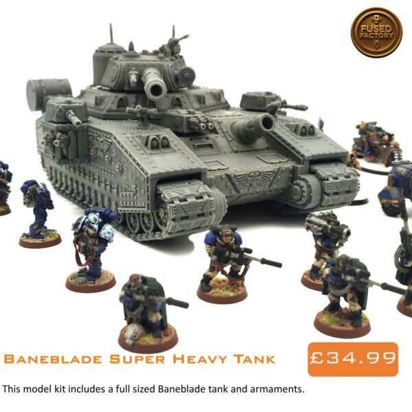 Baneblade-1 Imperial Baneblade Super Heavy Tank For Warhammer 40,000