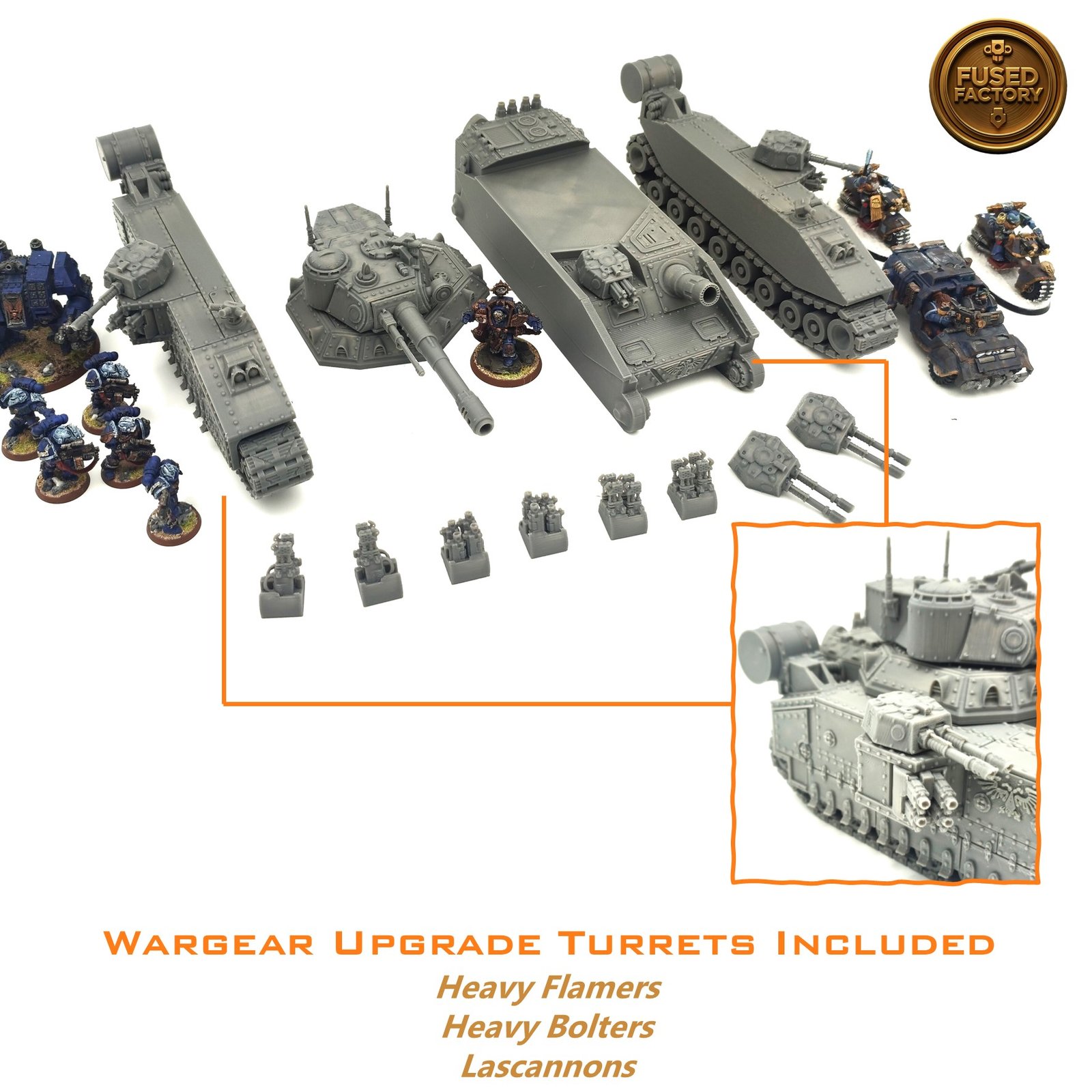 Imperial Baneblade Super Heavy Tank For Warhammer 40,000 - Image 9