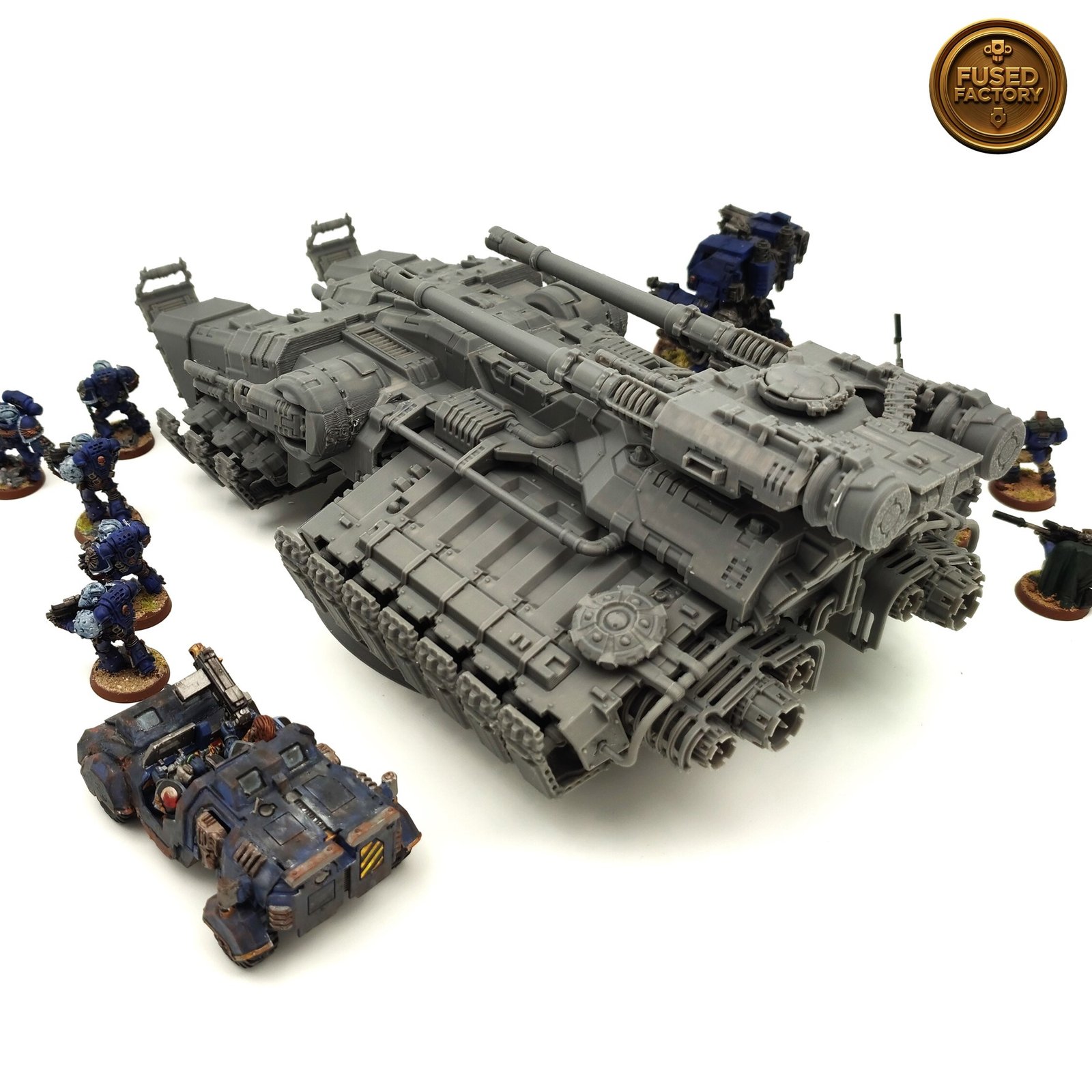 Astraeus Super Heavy Tank For Warhammer 40,000 Includes Weapons - Image 11