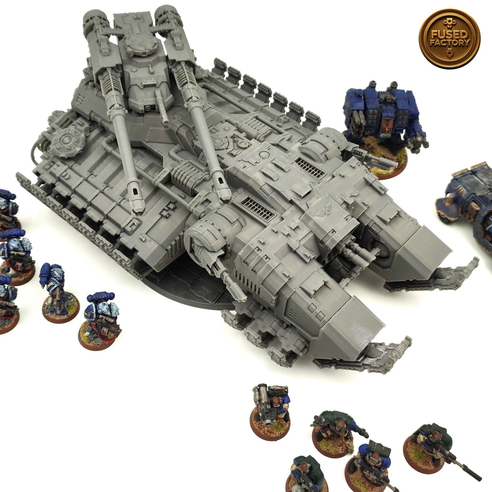Astraeus Super Heavy Tank For Warhammer 40,000 Includes Weapons - Image 12