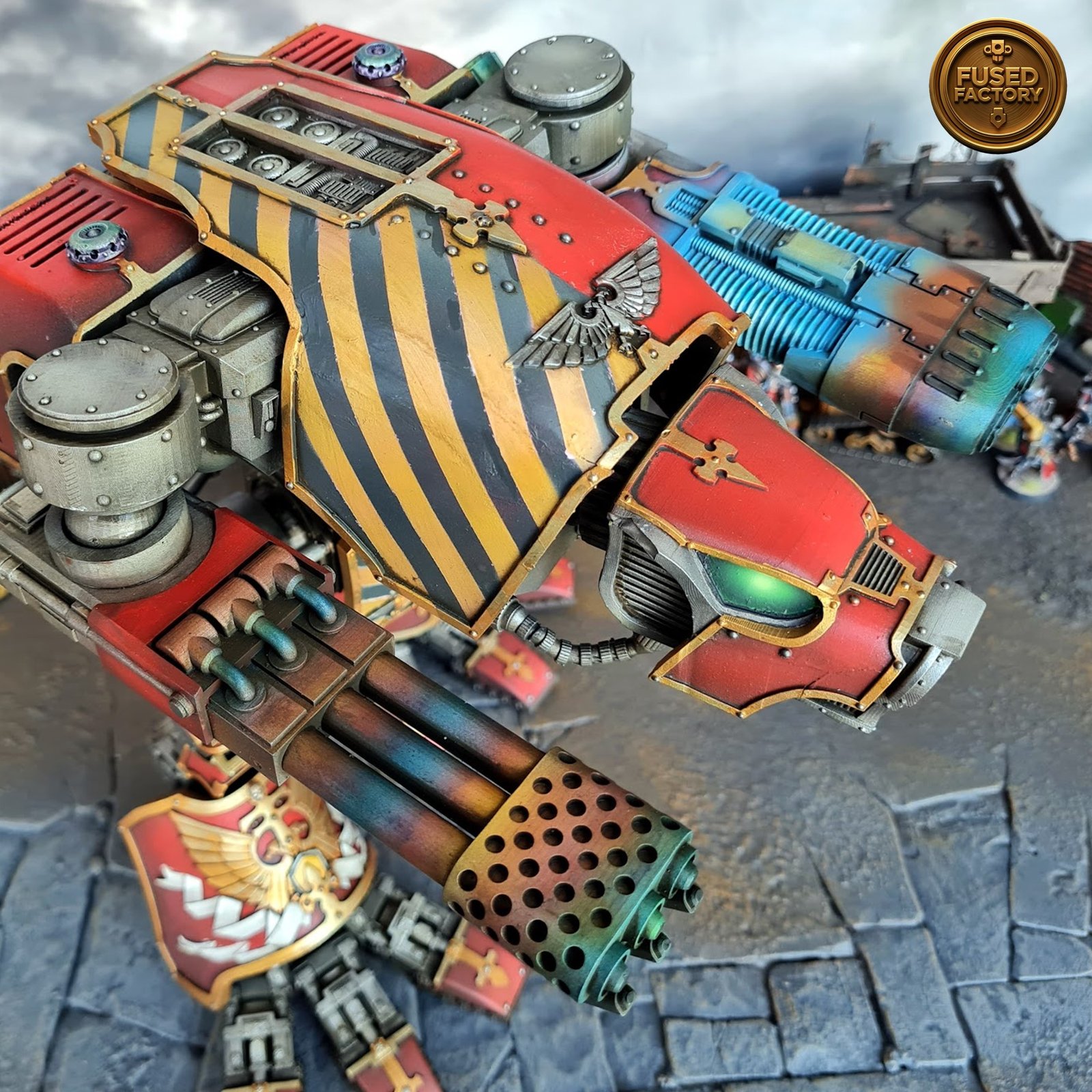 Imperial Warhound Scout Titan For Warhammer 40,000 Includes Weapons - Image 11