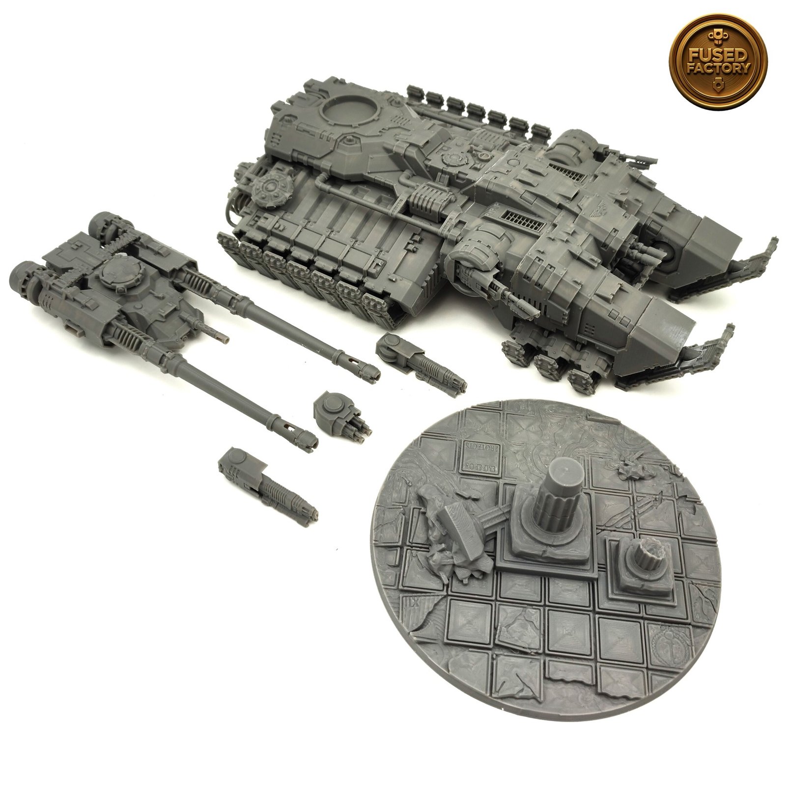 Astraeus Super Heavy Tank For Warhammer 40,000 Includes Weapons - Image 13