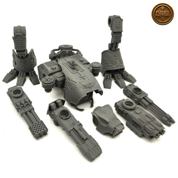 Imperial Warhound Scout Titan For Warhammer 40,000 Includes Weapons - Image 12