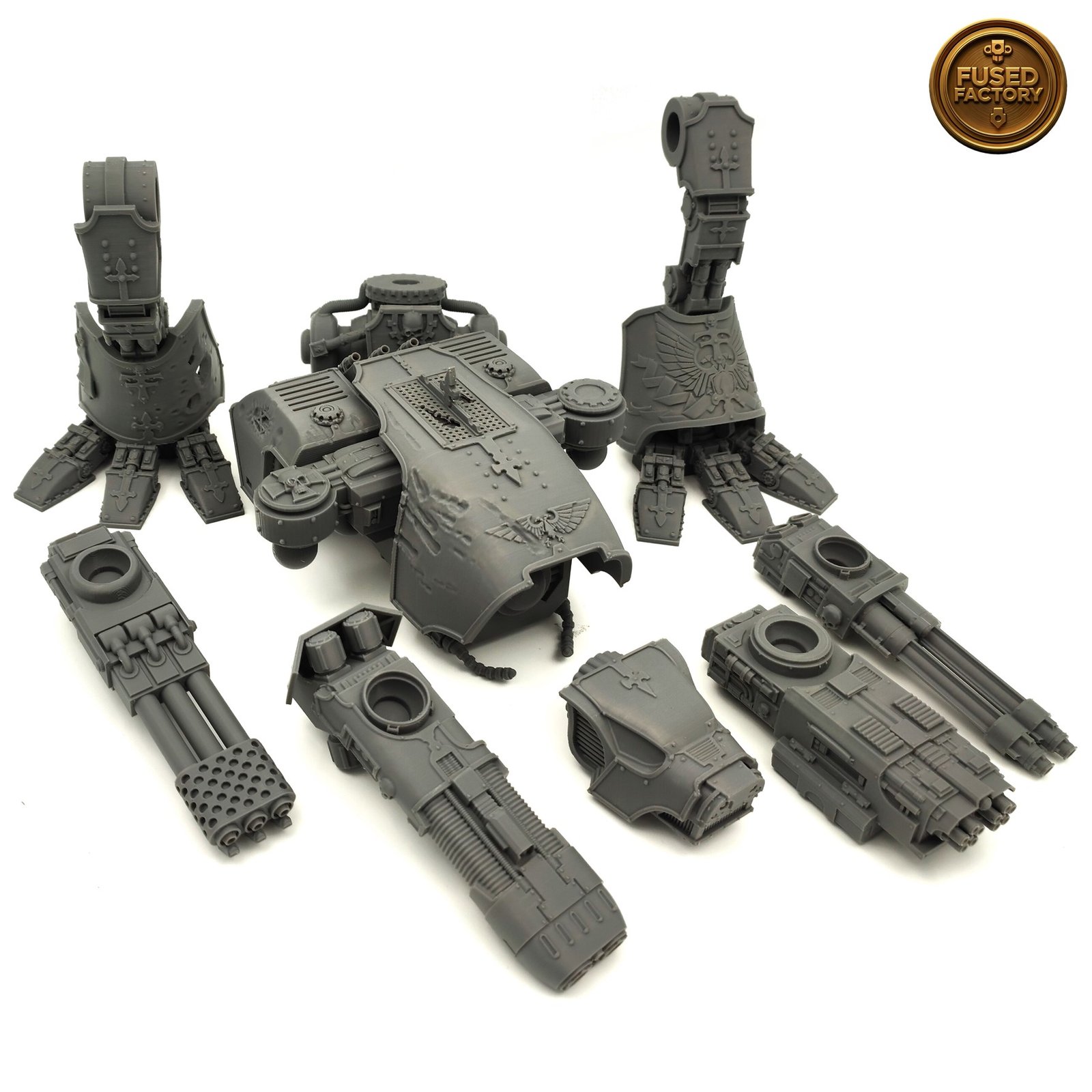 Imperial Warhound Scout Titan For Warhammer 40,000 Includes Weapons - Image 12