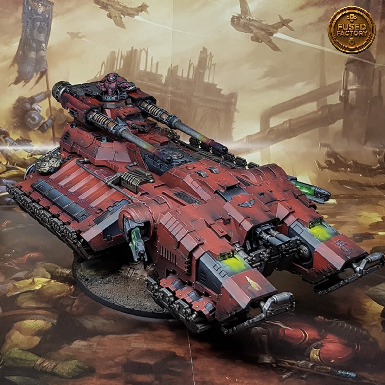 Astraeus Super Heavy Tank For Warhammer 40,000 Includes Weapons - Image 2