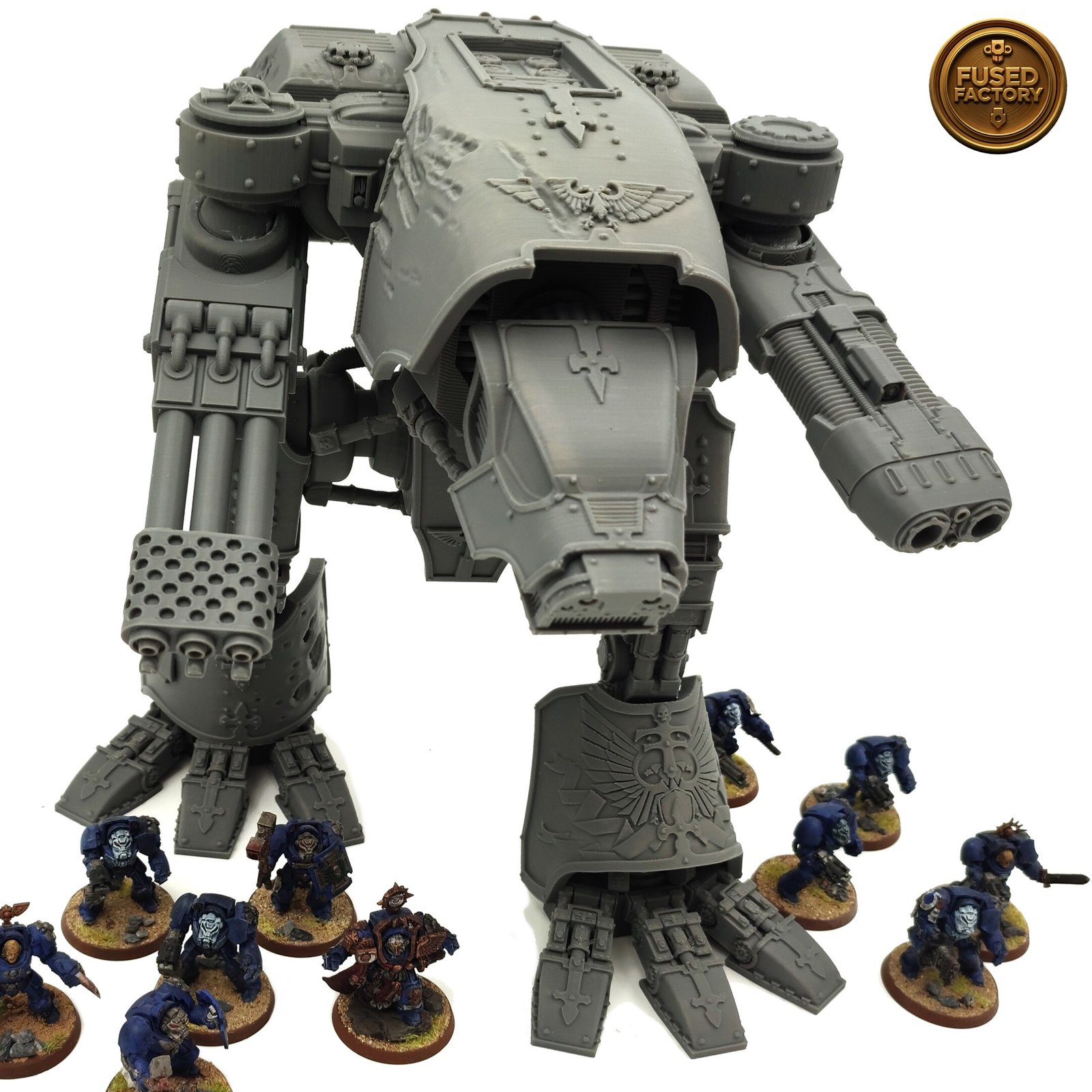 Imperial Warhound Scout Titan For Warhammer 40,000 Includes Weapons - Image 2