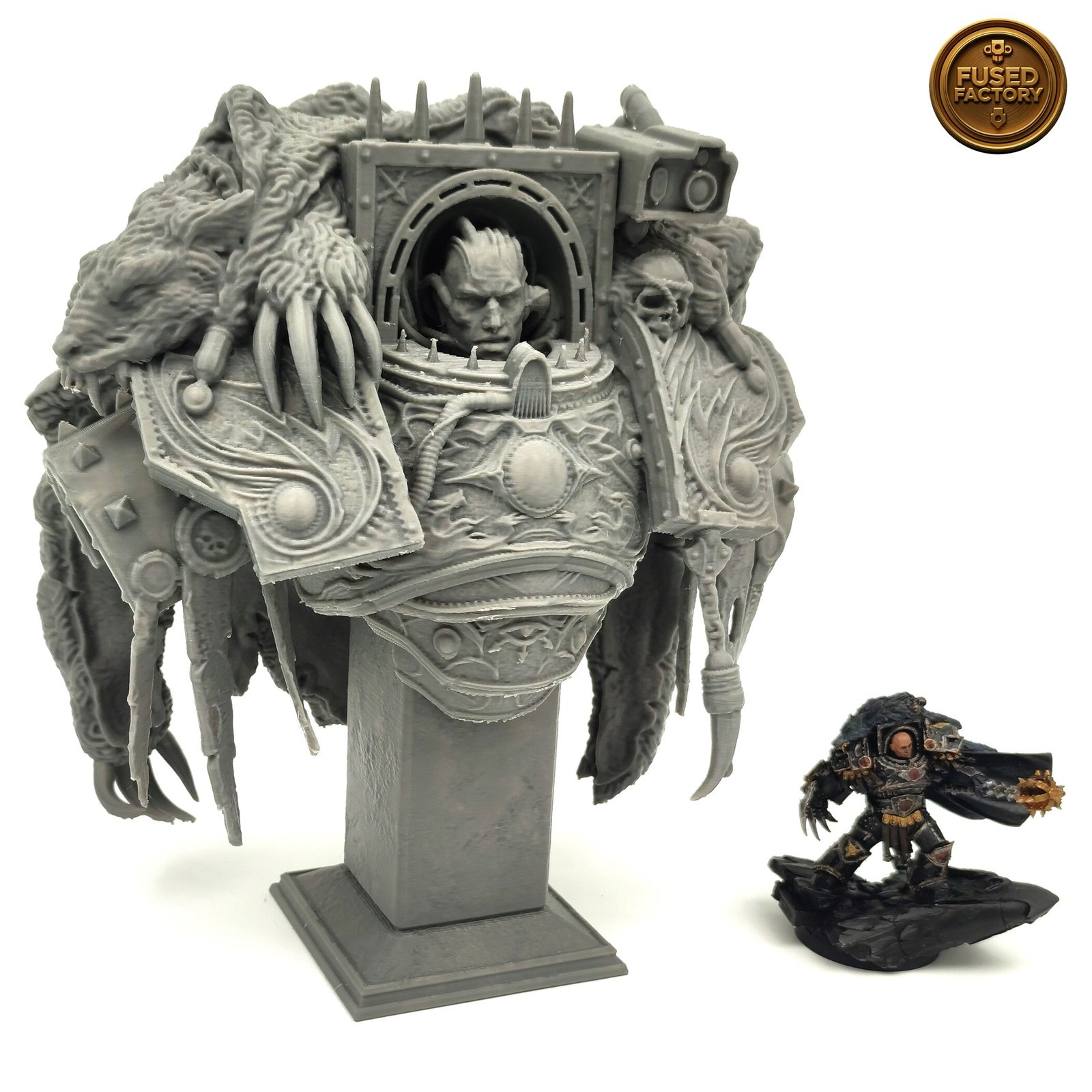 Horus Lupercal, The Warmaster Primarch, 9" Display Sculpt - Image 3
