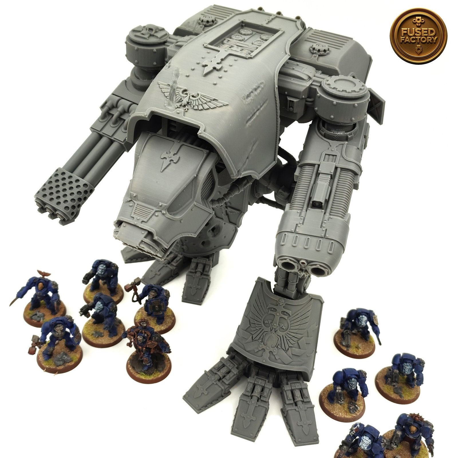 Imperial Warhound Scout Titan For Warhammer 40,000 Includes Weapons - Image 3