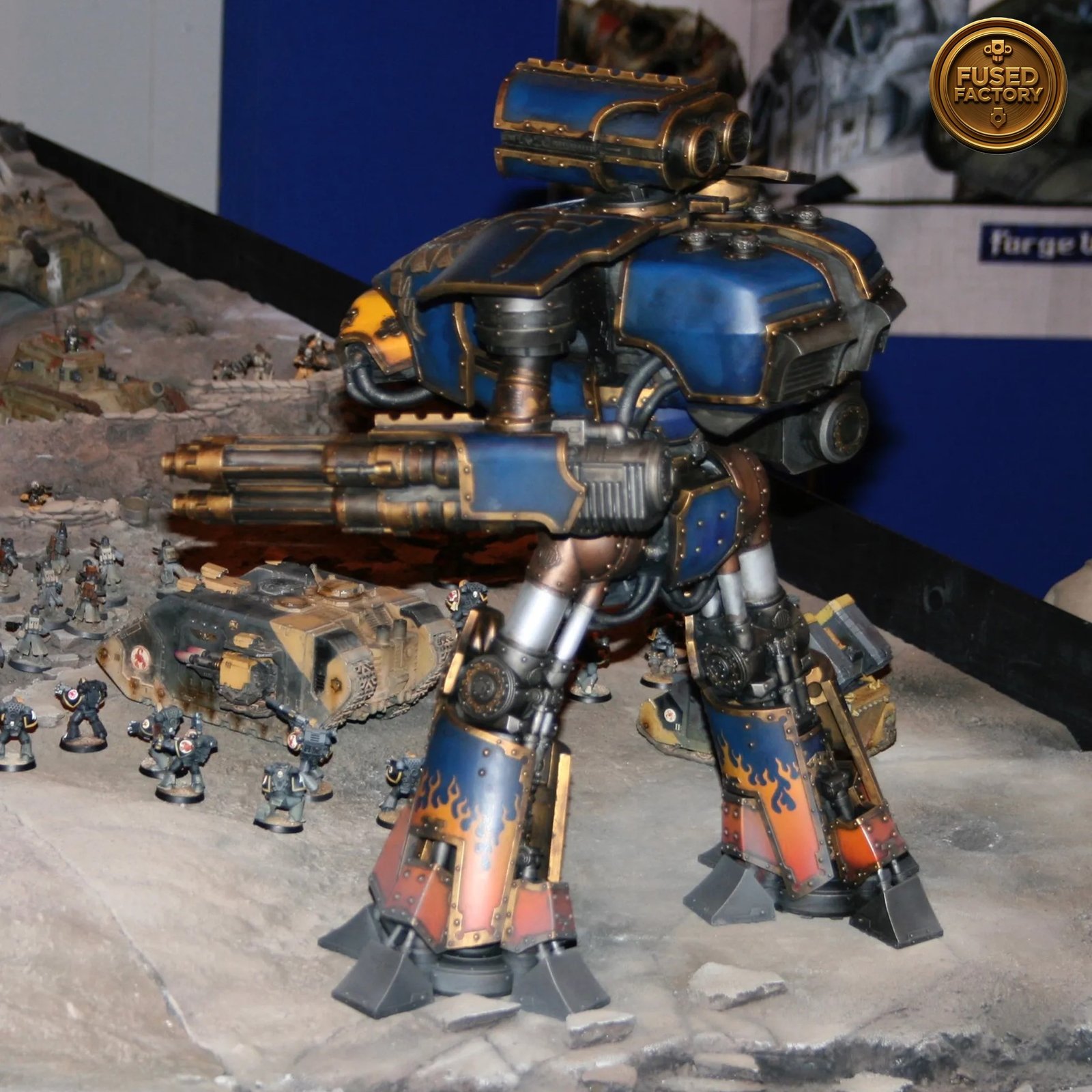 Imperial Reaver Battle Titan For Warhammer 40,000 Includes Weapons - Image 3