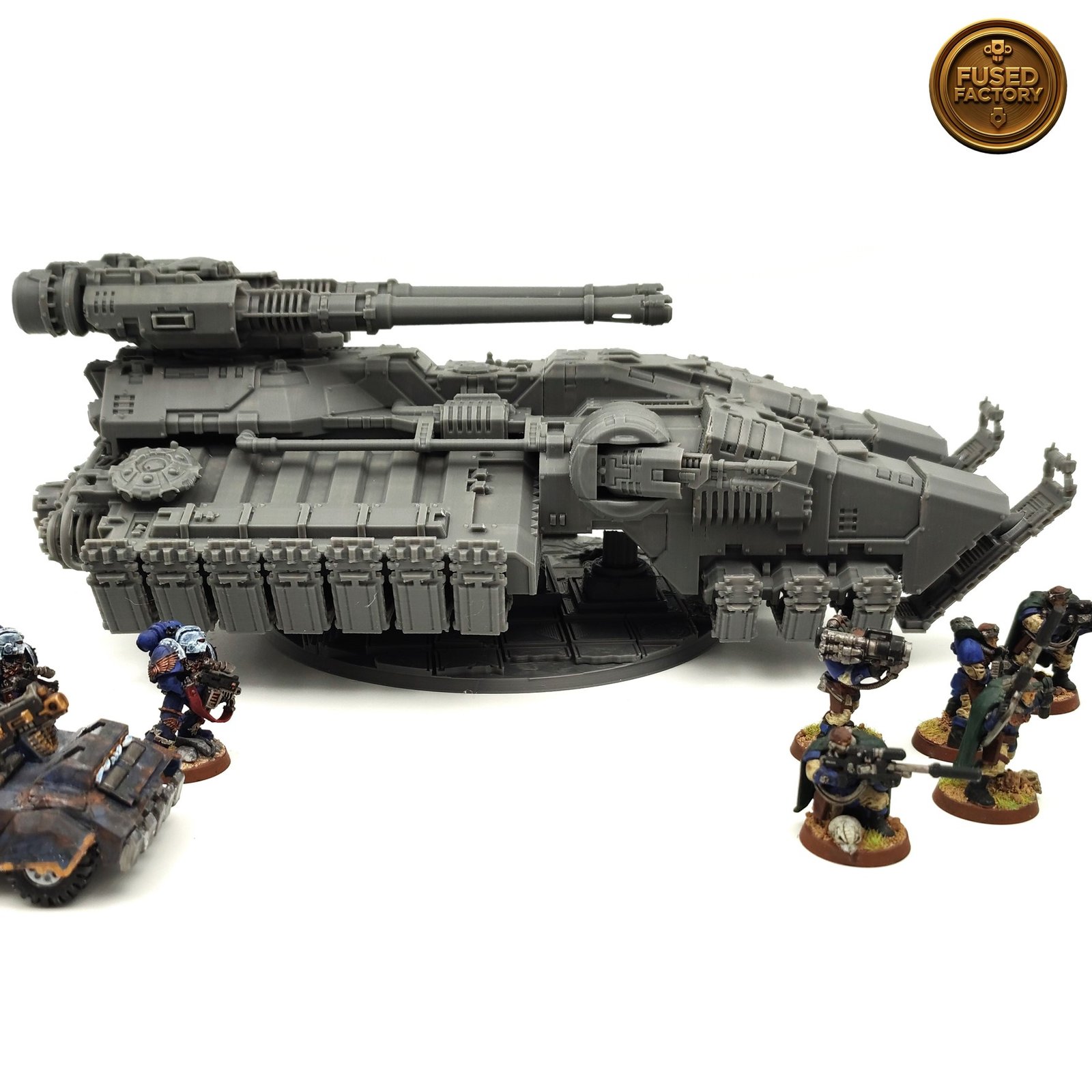 Astraeus Super Heavy Tank For Warhammer 40,000 Includes Weapons - Image 5