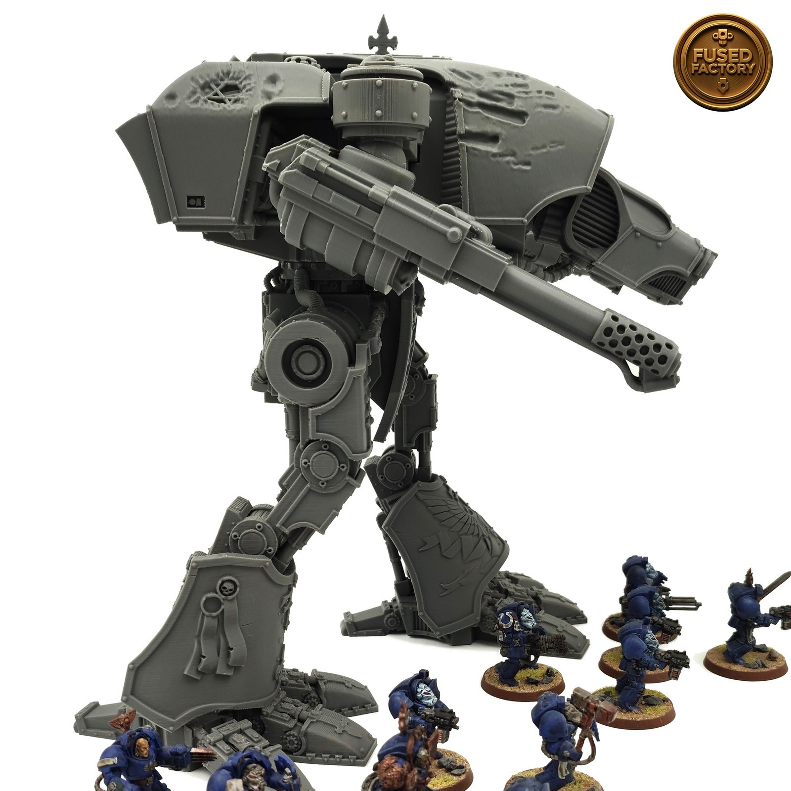 Imperial Warhound Scout Titan For Warhammer 40,000 Includes Weapons - Image 4
