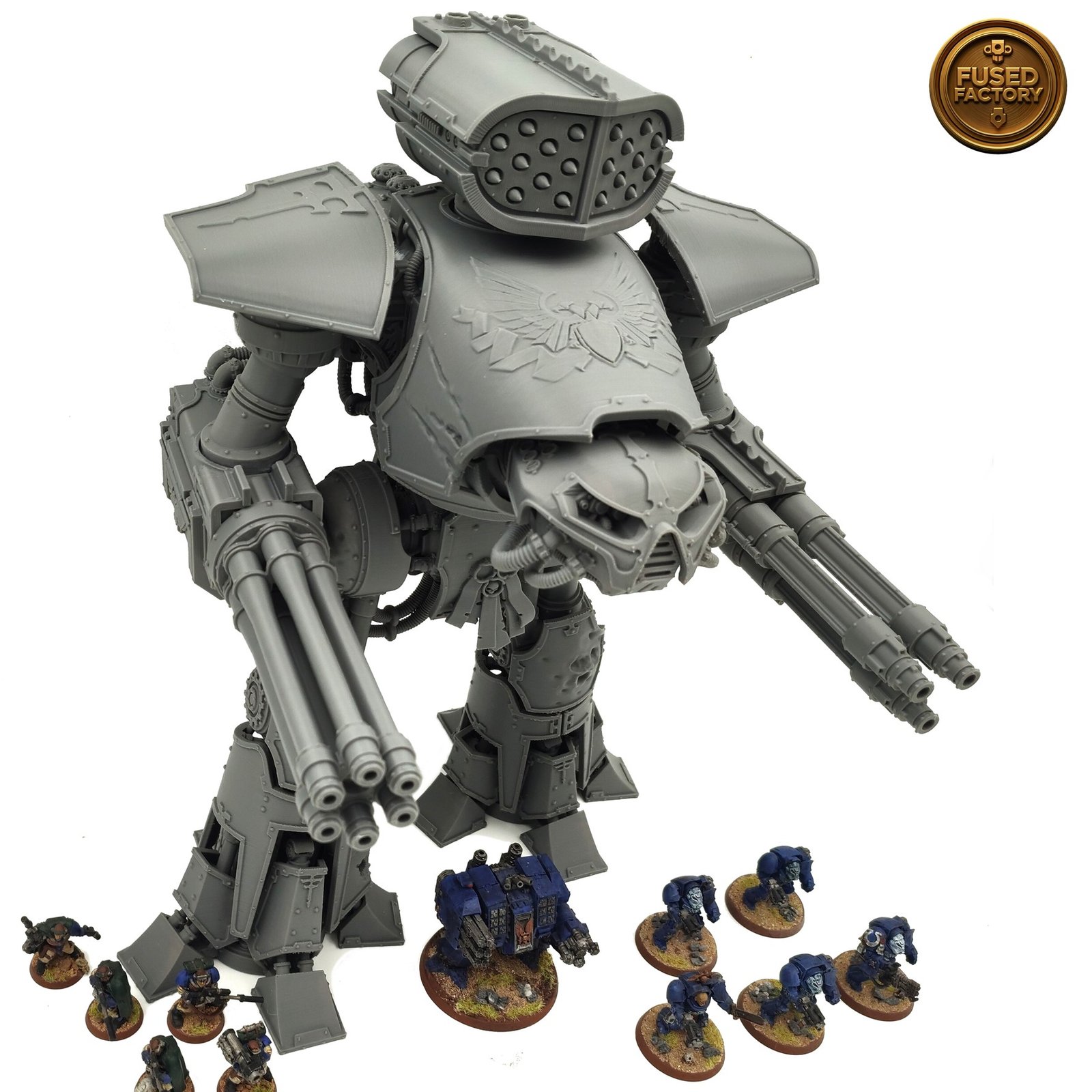Imperial Reaver Battle Titan For Warhammer 40,000 Includes Weapons - Image 6