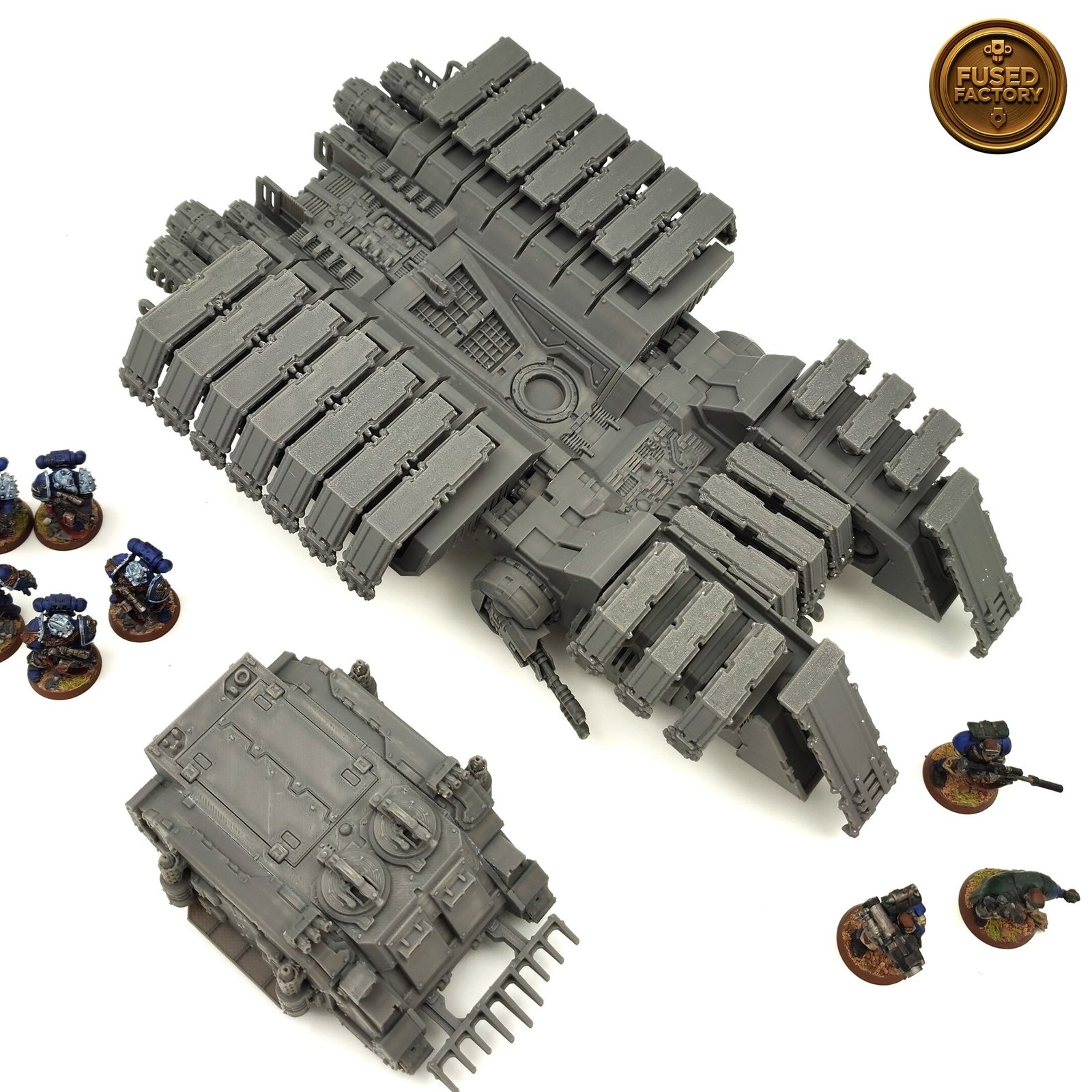 Astraeus Super Heavy Tank For Warhammer 40,000 Includes Weapons - Image 7