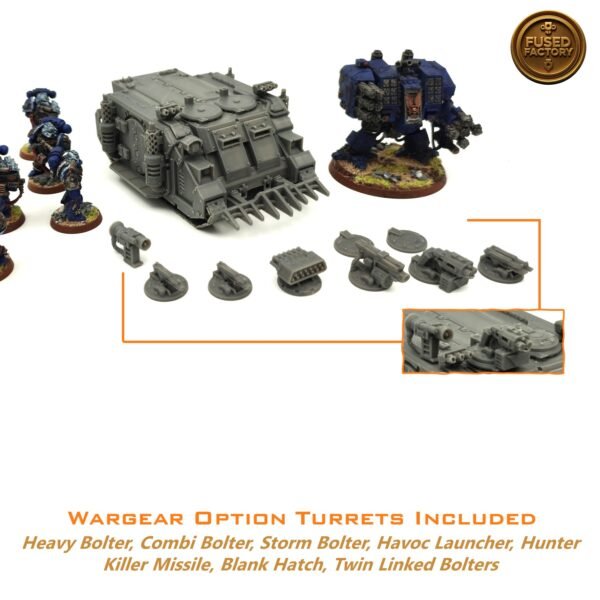 Imperial & Chaos Deimos Rhino Transport For Warhammer 40,000 - Image 6