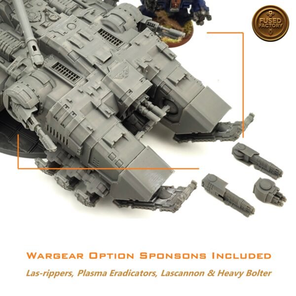 Astraeus Super Heavy Tank For Warhammer 40,000 Includes Weapons - Image 8