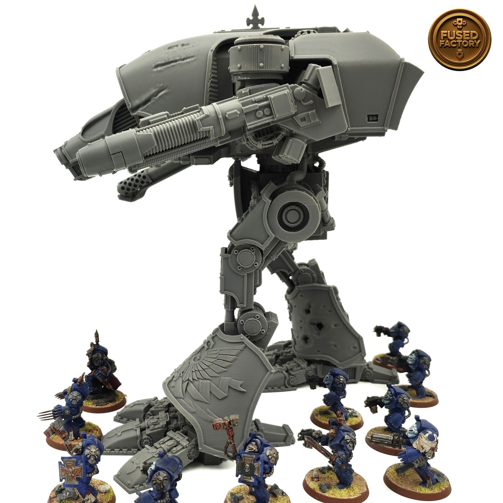 Imperial Warhound Scout Titan For Warhammer 40,000 Includes Weapons - Image 8