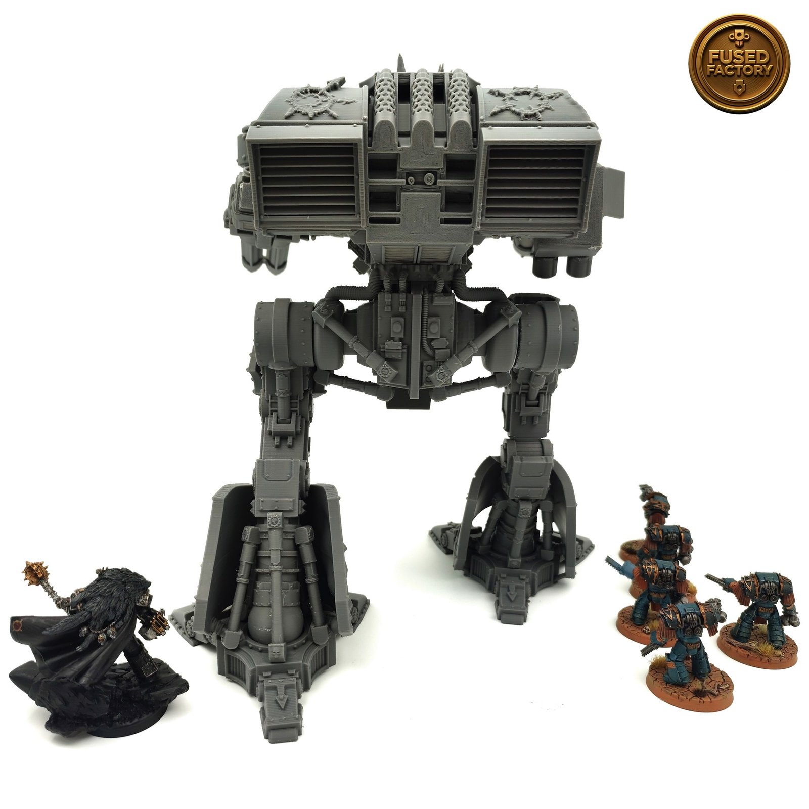Chaos Warhound Scout Titan For Warhammer 40,000 Includes Weapons - Image 11