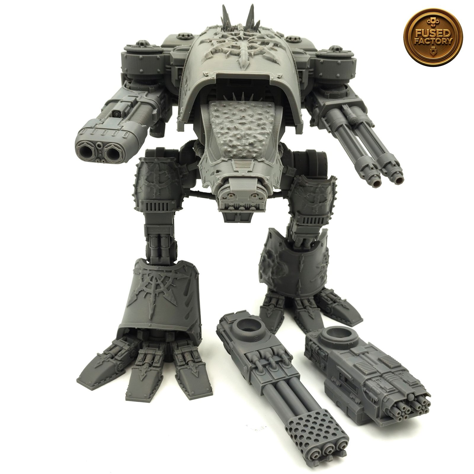 Chaos Warhound Scout Titan For Warhammer 40,000 Includes Weapons - Image 12