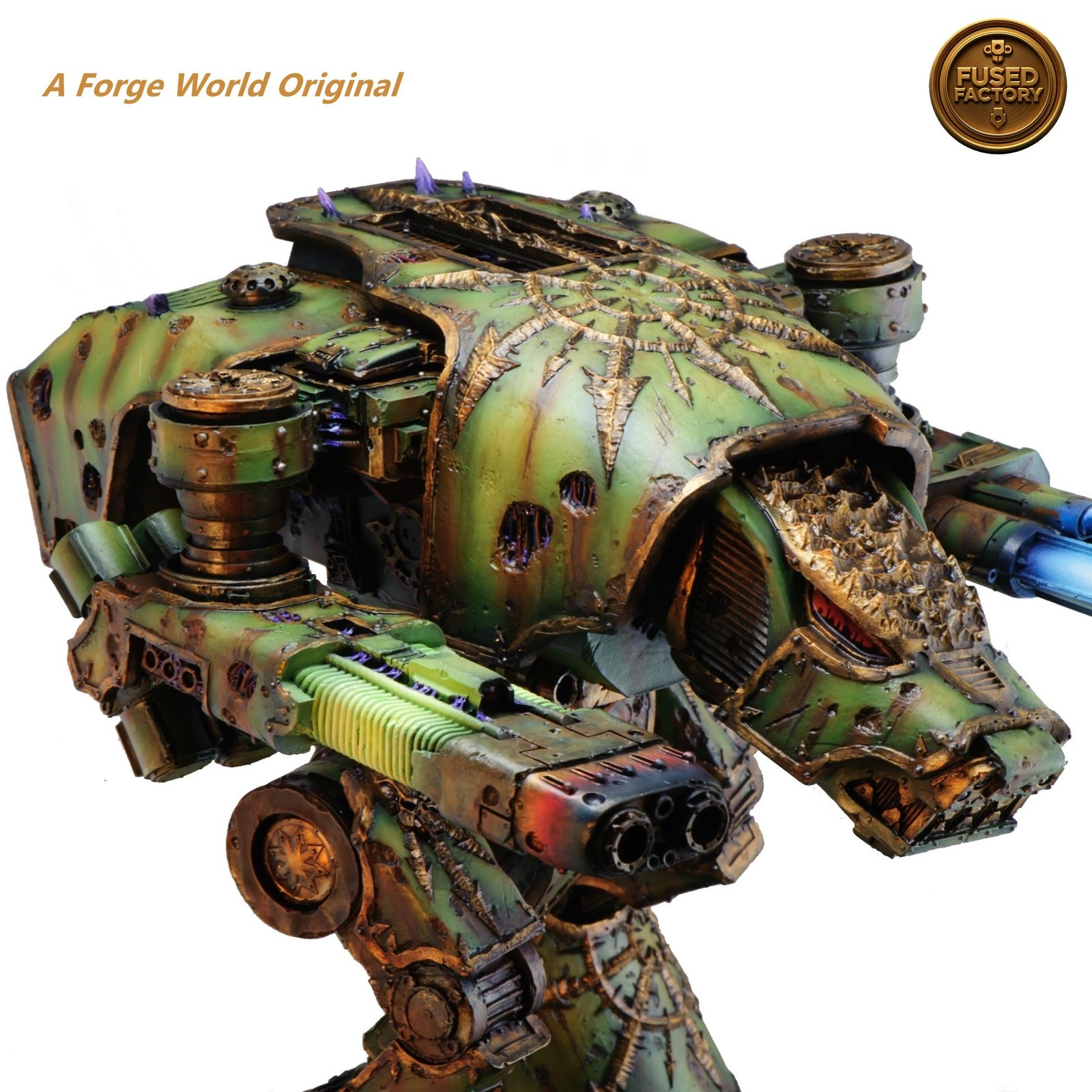 Chaos Warhound Scout Titan For Warhammer 40,000 Includes Weapons - Image 3
