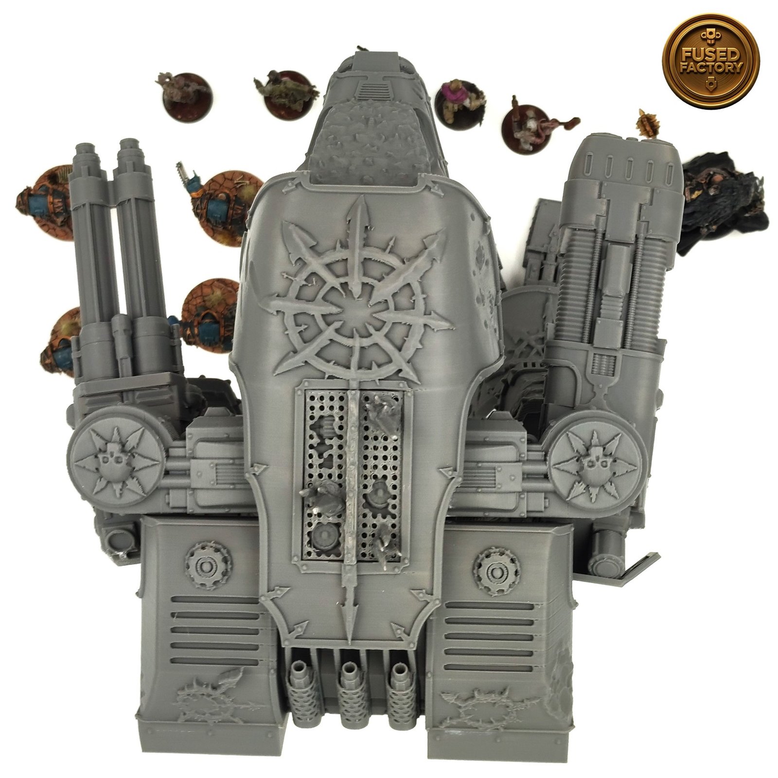 Chaos Warhound Scout Titan For Warhammer 40,000 Includes Weapons - Image 5